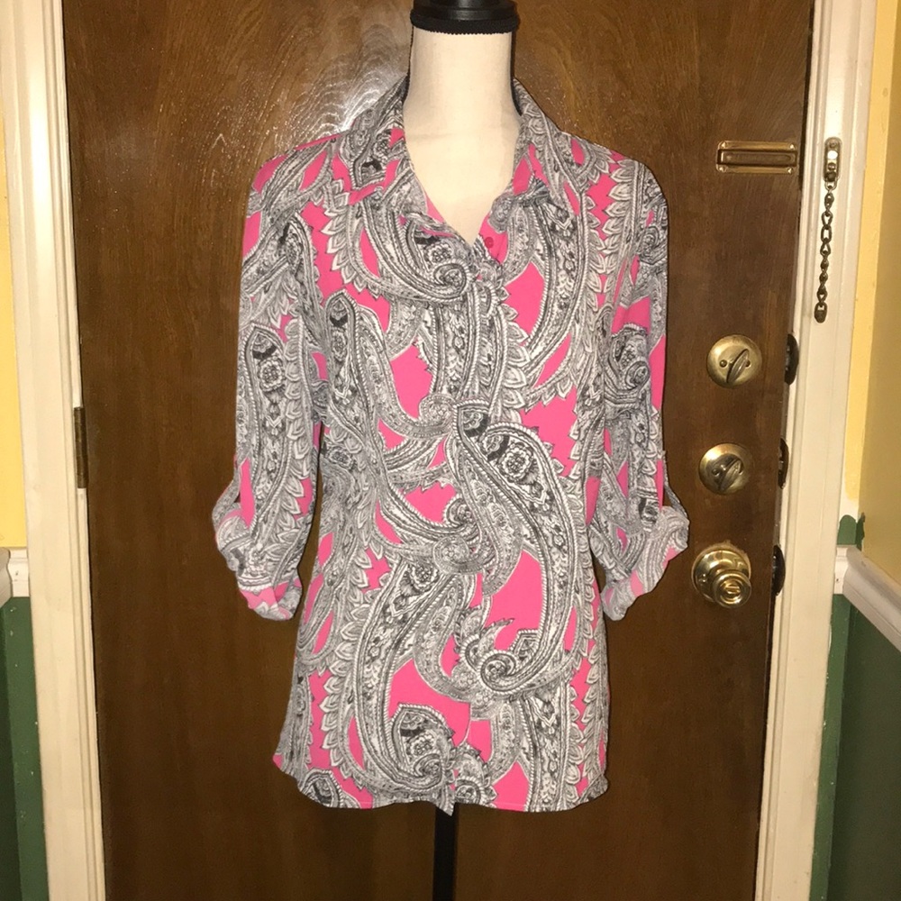 Button down blouse/ tunic